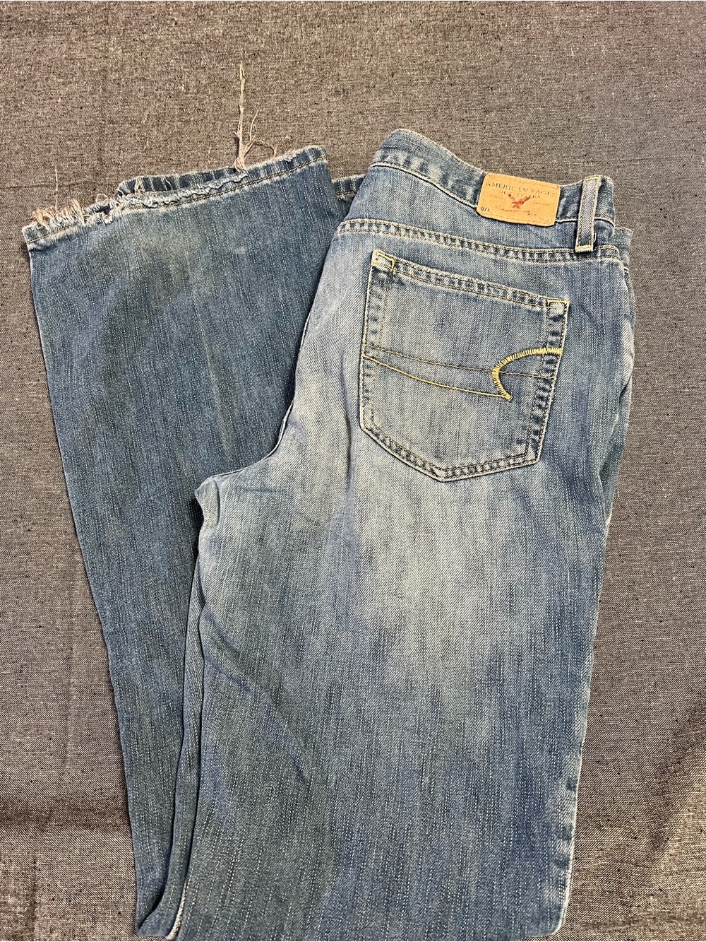 American Eagle Outfitters Light Blue Boot Cut Jeans - Picture 2 of 4